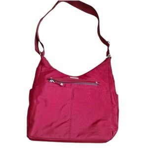 Women's Large Baggallini Burgundy Red Shoulder Crossbody Travel Bag
